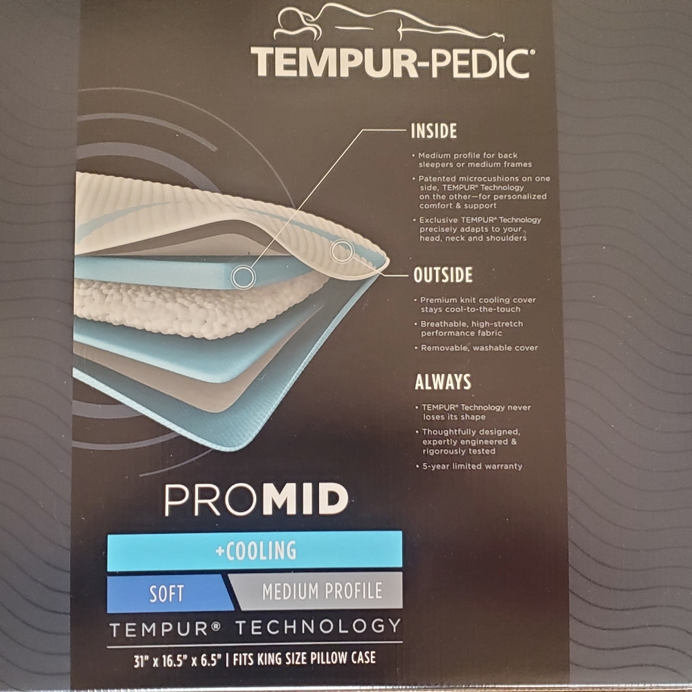 TEMPUR-PEDIC PILLOW - Picture 3 of 4